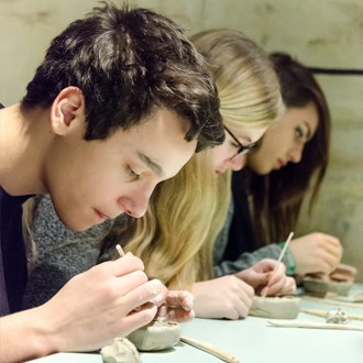 Museum Beelden aan Zee secondary education workshop plaster